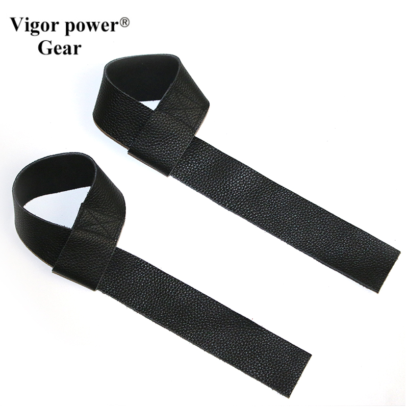 Gear For Crossfit - Sert Yukarı Çekme Sığır Derisi Halter