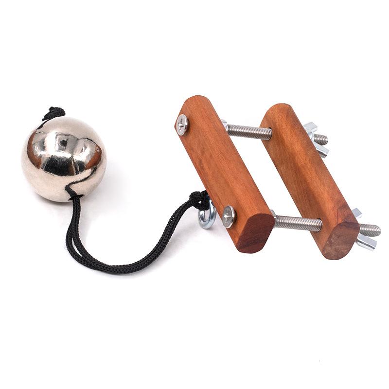 Gymnastic Ring Wood - Erkek Penis Eğitim Aleti Ahşap Gerdirici