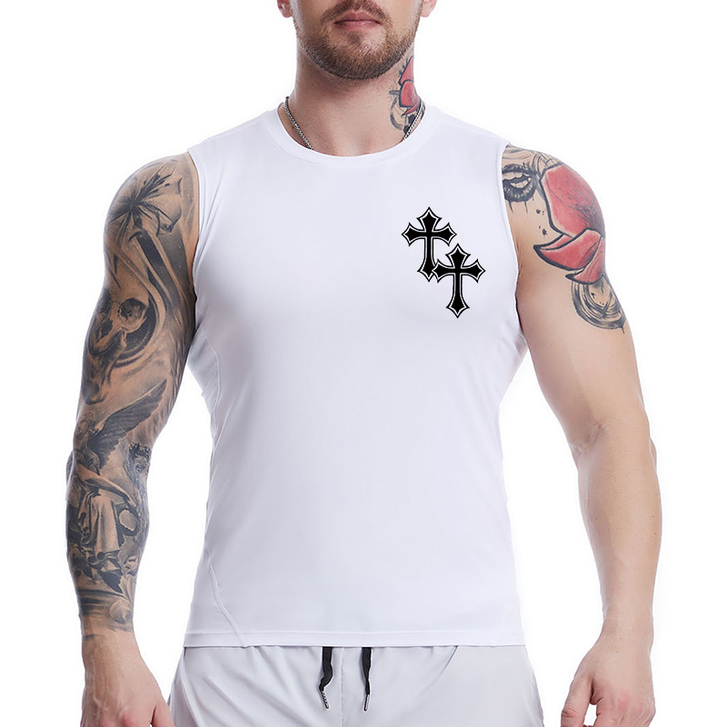 Erkekler için çapraz baskı kol - Crossfit Vest incelemesi ve fiyatı